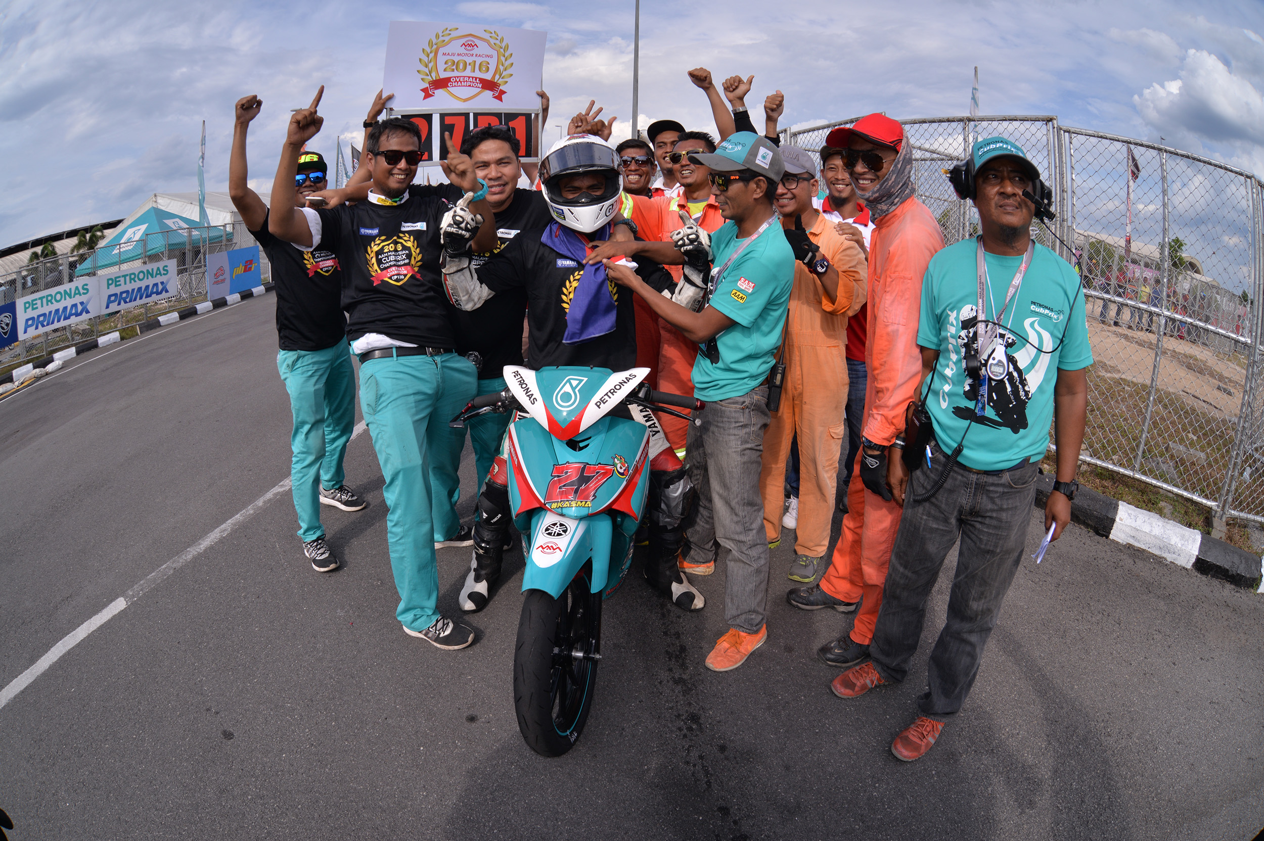 KASMA SAHKAN GELARAN KESELURUHAN CP130
