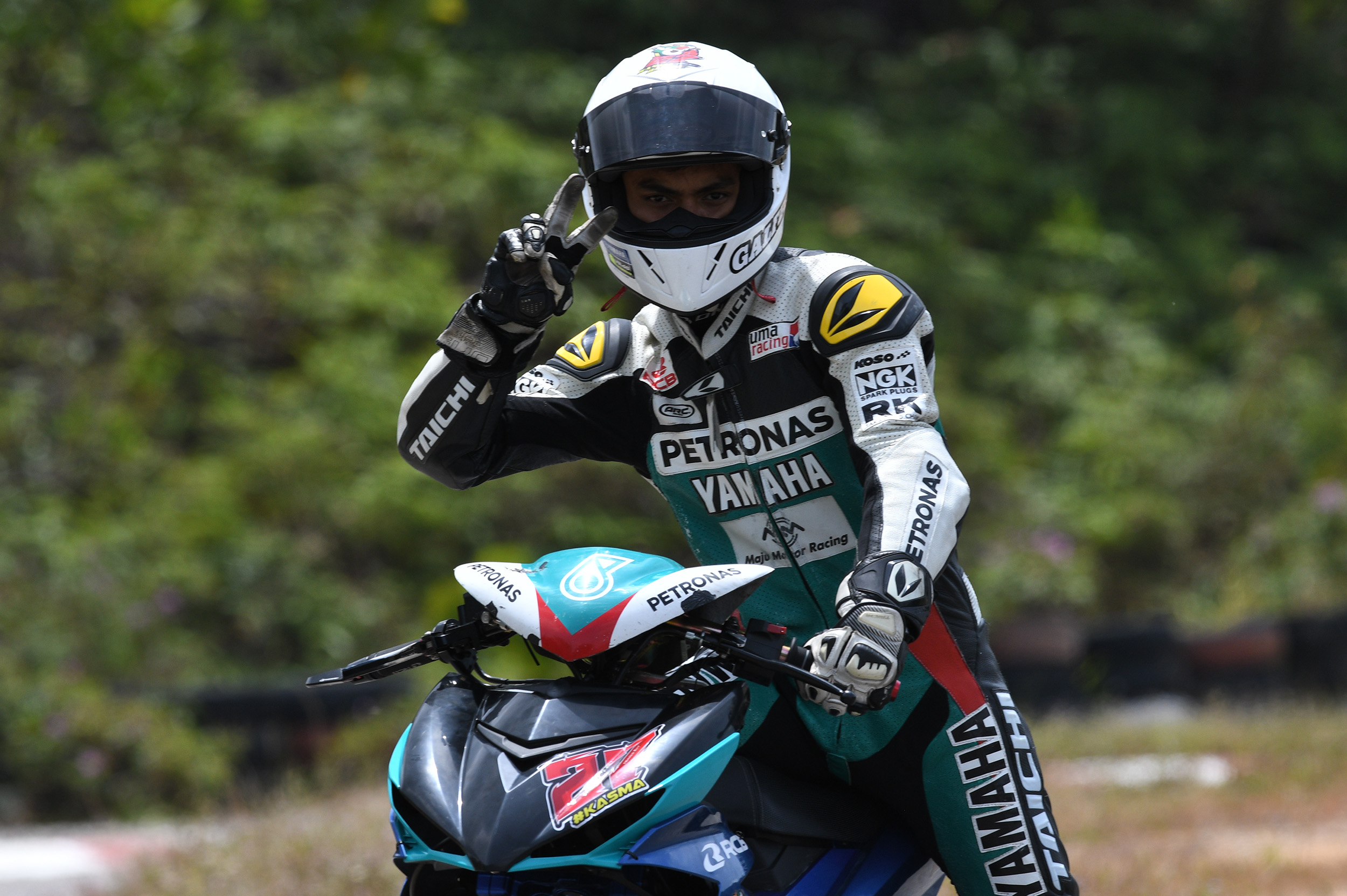 KASMA BERAKSI DI CEV DAN CUB PRIX