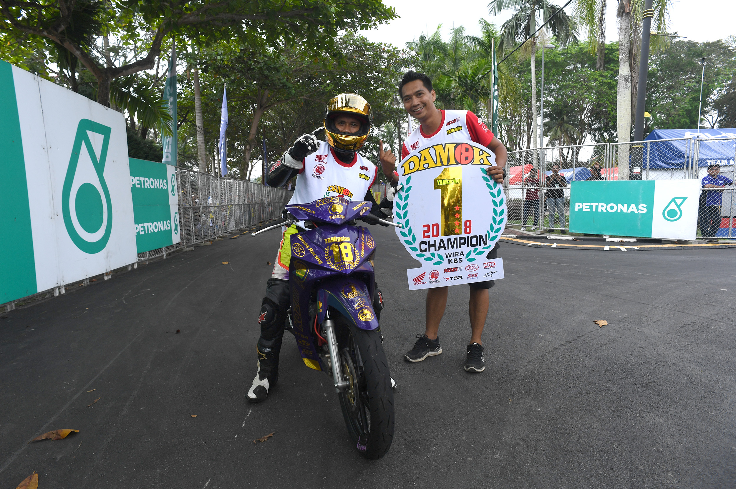 SYARIFUDDIN TAK GENTAR PELUMBA SENIOR