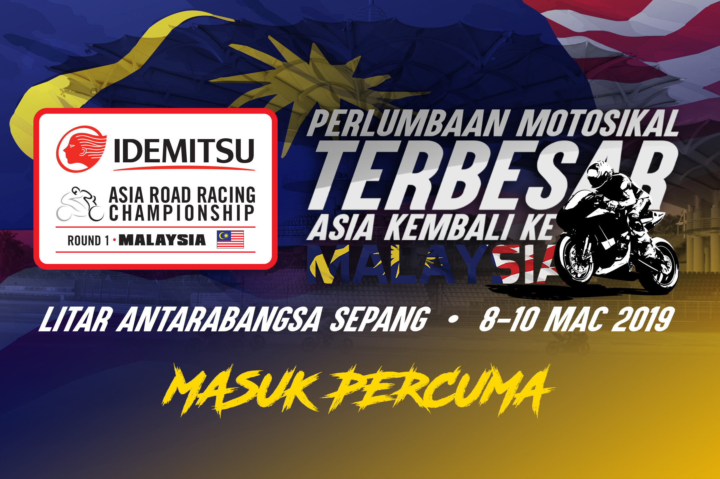 PUSINGAN 1 ARRC : JOM SOKONG PELUMBA MALAYSIA!!!